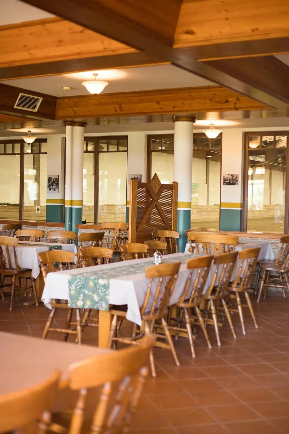 Gastraum des Restaurants Georgshof