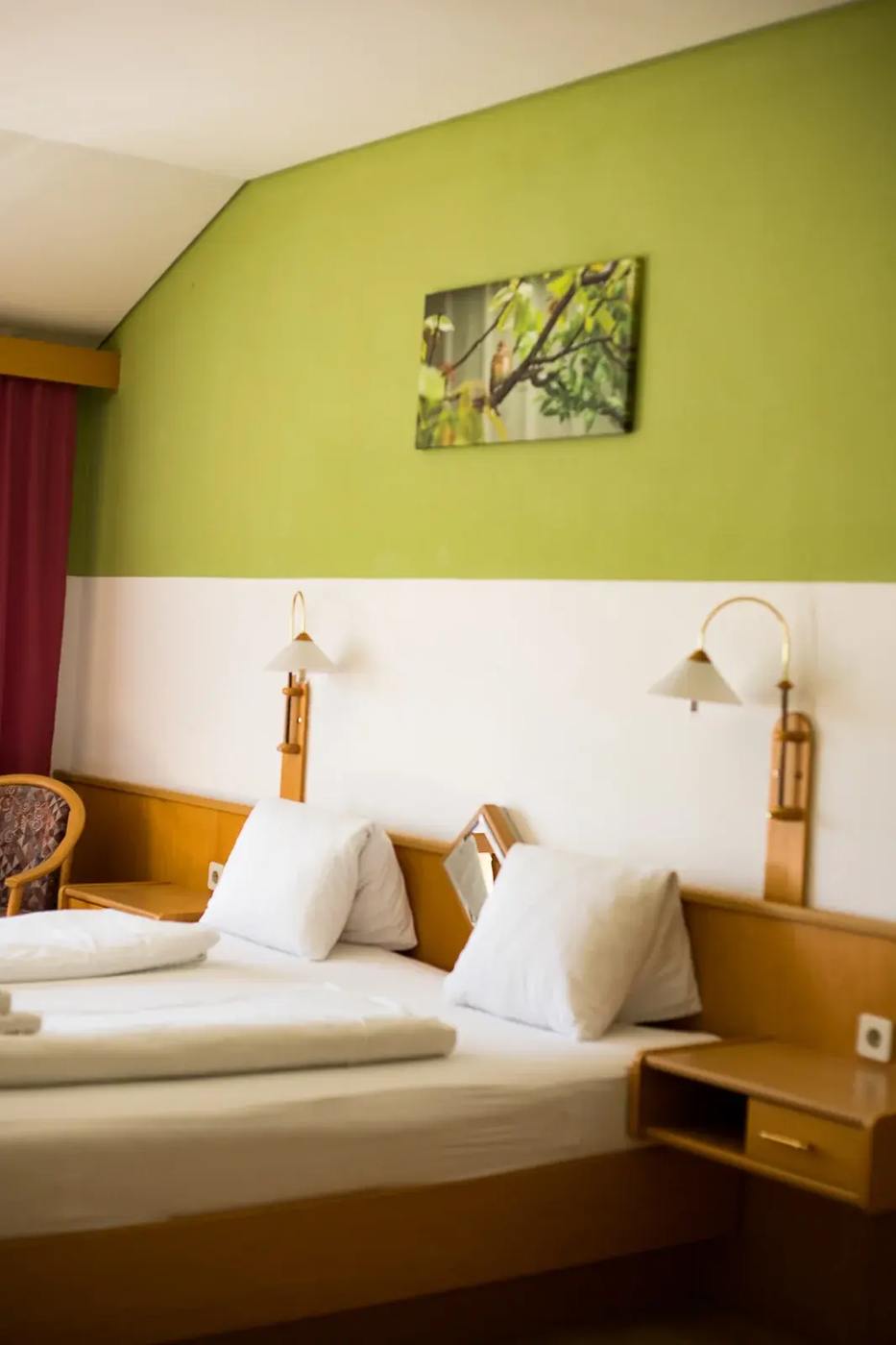 Helles Doppelzimmer im Hotel Georgshof